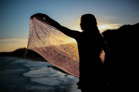 9 Stylish Ways to Wear a Silk Scarf